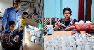 15 year old boy led business amar prajapati led light bulb